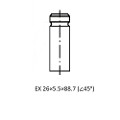 Z17459R — ZIKMAR — Engine valve
