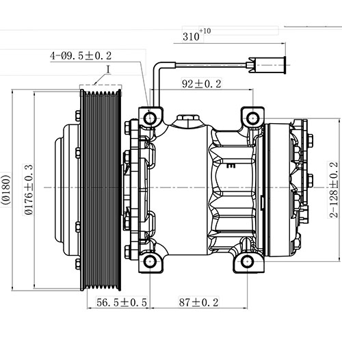 Z14441R — ZIKMAR — Air Conditioner Compressor