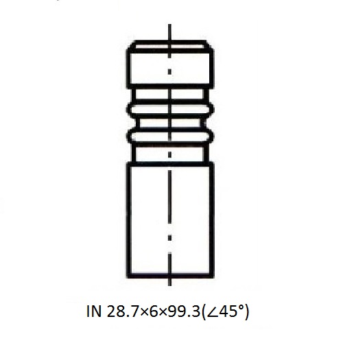 Z17480R — ZIKMAR — Engine valve