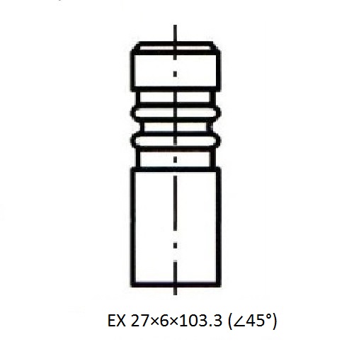 Z17488R — ZIKMAR — Engine valve