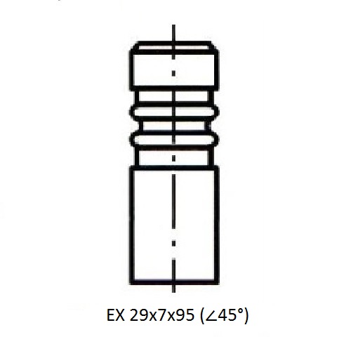 Z17510R — ZIKMAR — Engine valve