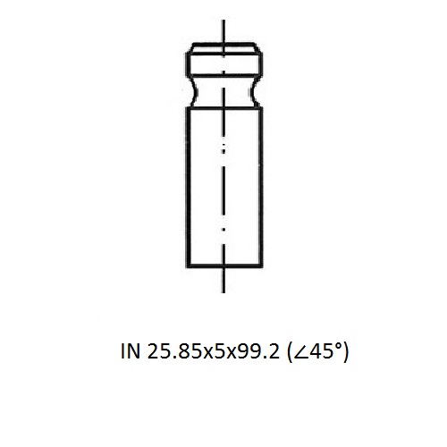 Z17514R — ZIKMAR — Engine valve