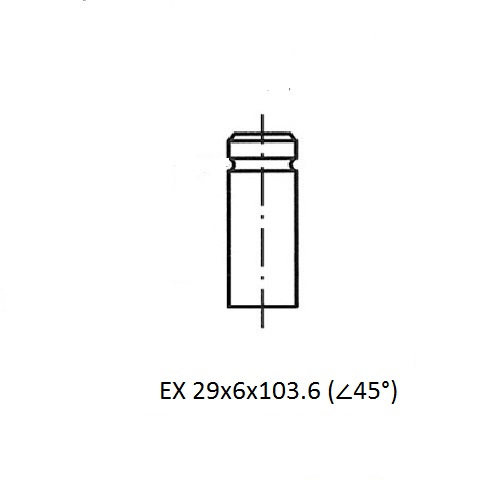 Z17530R — ZIKMAR — Engine valve