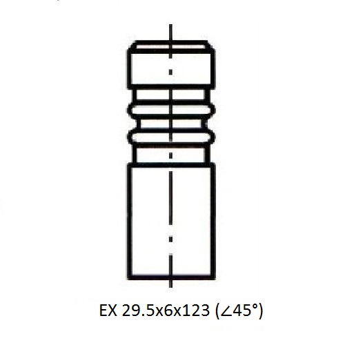 Z17541R — ZIKMAR — Engine valve