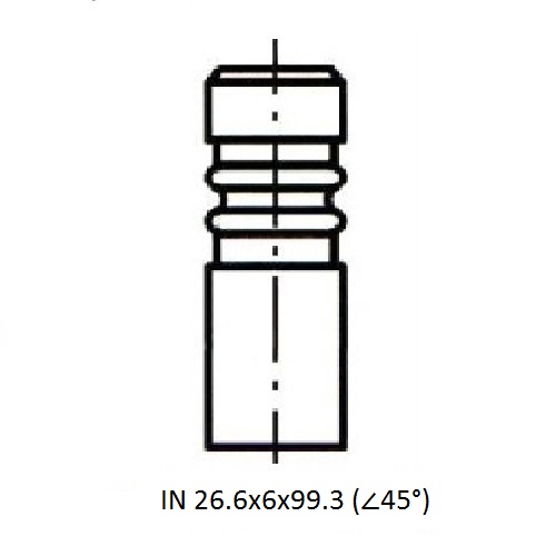 Z17549R — ZIKMAR — Engine valve