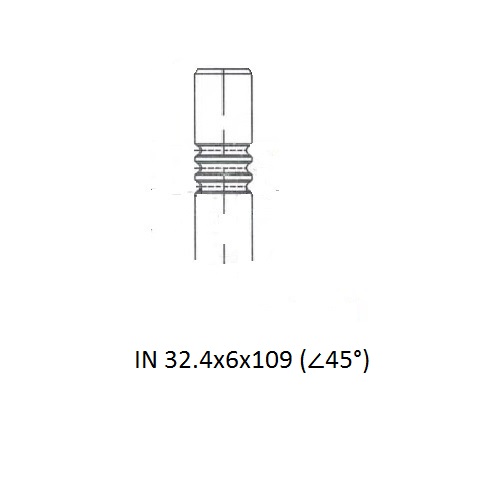 Z17559R — ZIKMAR — Engine valve