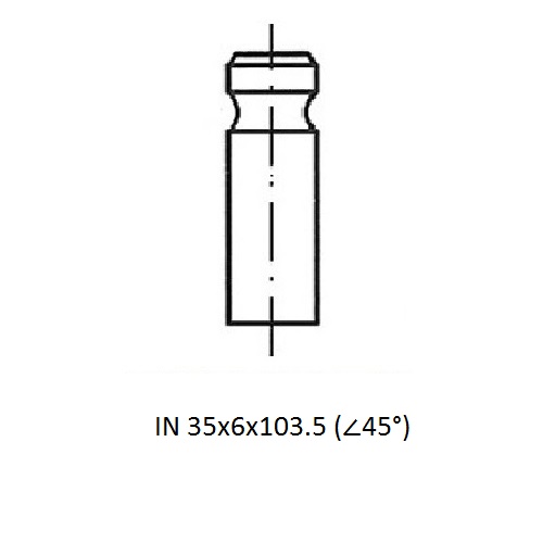 Z17580R — ZIKMAR — Engine valve