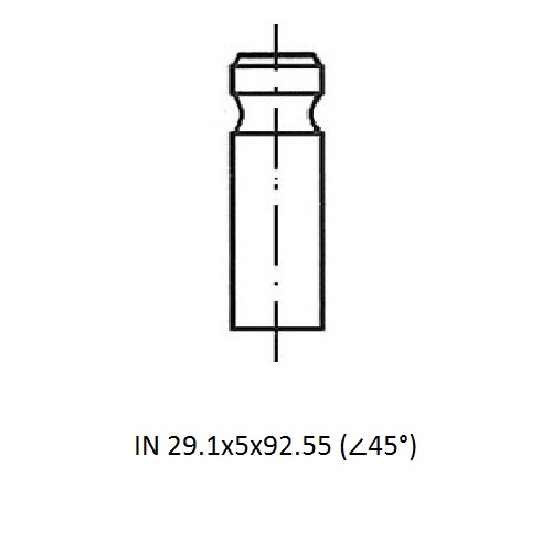 Z17581R — ZIKMAR — Engine valve