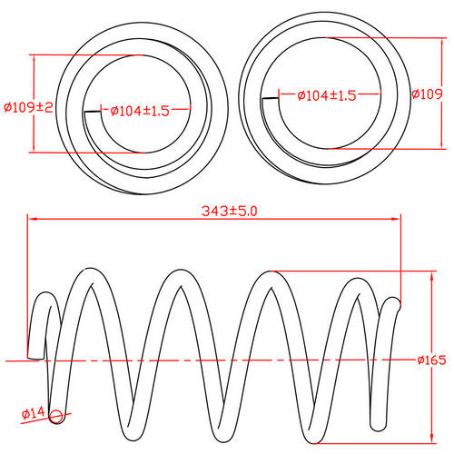 Z48114R — ZIKMAR — Suspension Spring, Front