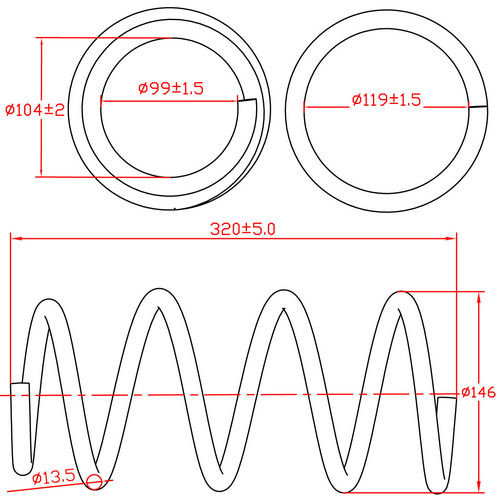 Z48139R — ZIKMAR — Suspension Spring, Front