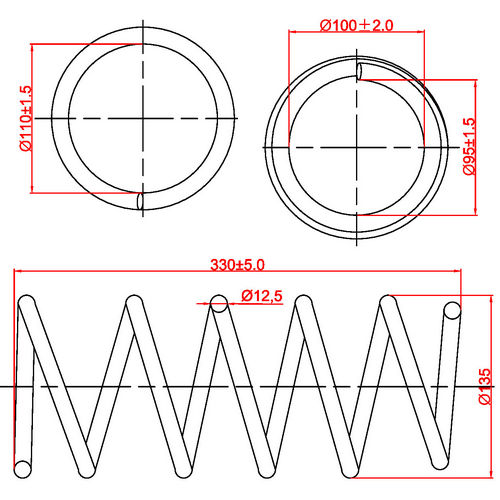 Z48140R — ZIKMAR — Suspension Spring, Front