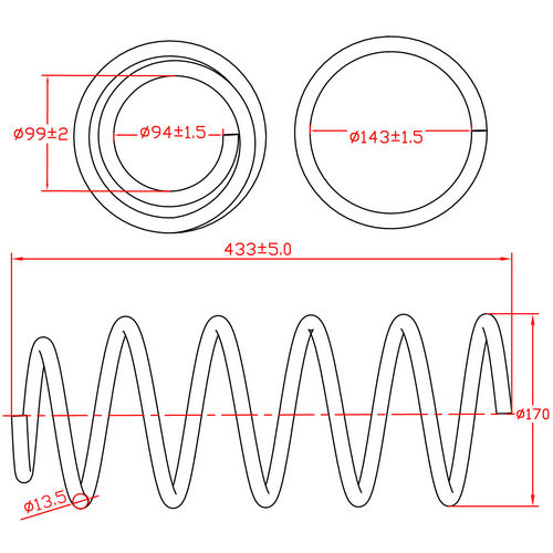 Z48149R — ZIKMAR — Suspension Spring, Front