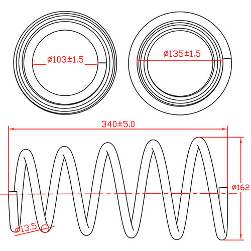 Z48152R — ZIKMAR — Suspension Spring, Front