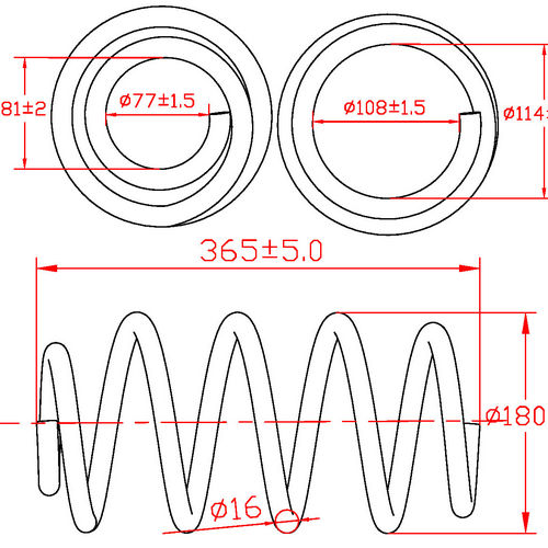 Z48163R — ZIKMAR — Suspension Spring, Front