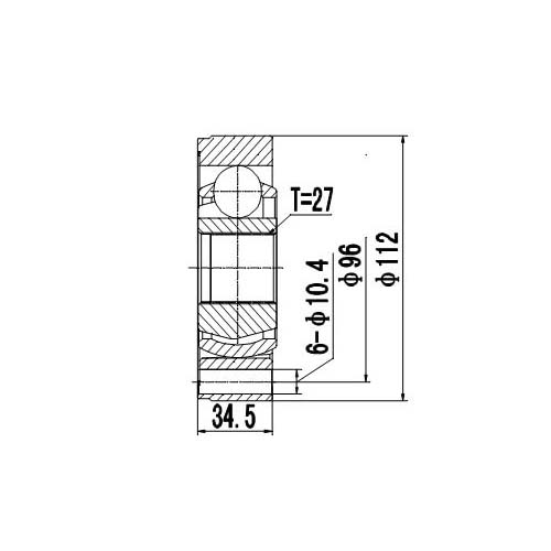 Z87501R — ZIKMAR — CV Joint Kit, Inner