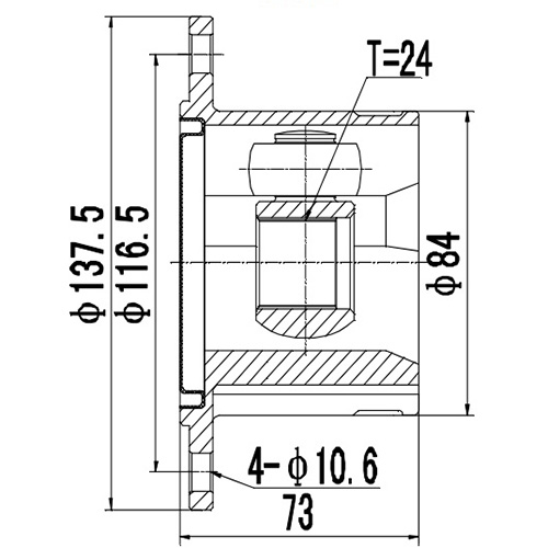 Z87882R — ZIKMAR — CV Joint Kit, Inner