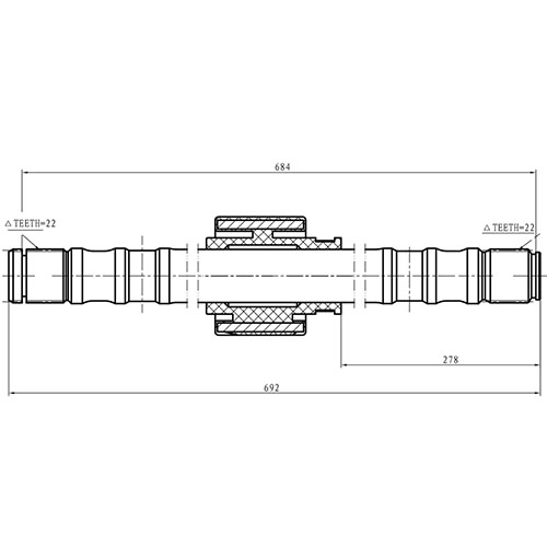 Z88190R — ZIKMAR — Shaft