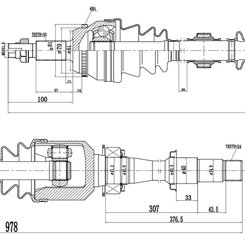 Z88220R — ZIKMAR — Shaft