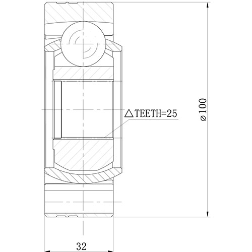 Z88958R — ZIKMAR — CV Joint Kit, Inner