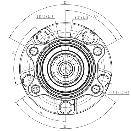 Z89104R — ZIKMAR — Wheel Hub