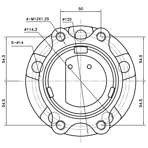 Z89105R — ZIKMAR — Wheel Hub