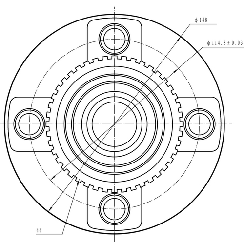 Z89114R — ZIKMAR — Wheel Hub