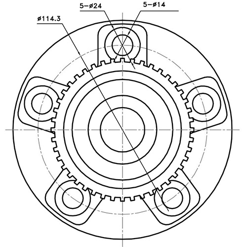 Z89126R — ZIKMAR — Wheel Hub