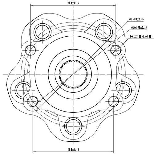 Z89138R — ZIKMAR — Wheel Hub