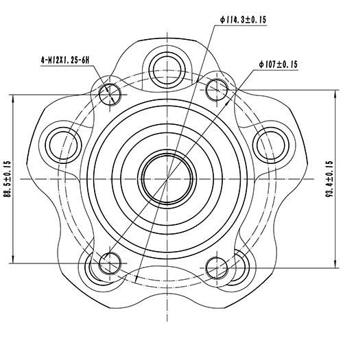 Z89154R — ZIKMAR — Wheel Hub