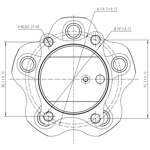 Z89155R — ZIKMAR — Wheel Hub