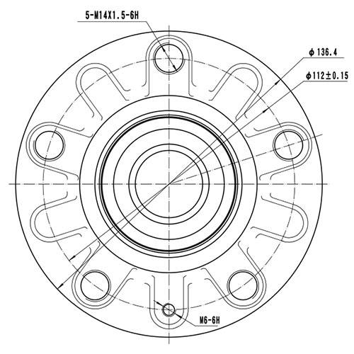 Z89170R — ZIKMAR — Wheel Hub