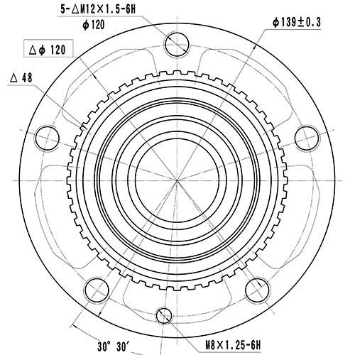Z89181R — ZIKMAR — Wheel Hub