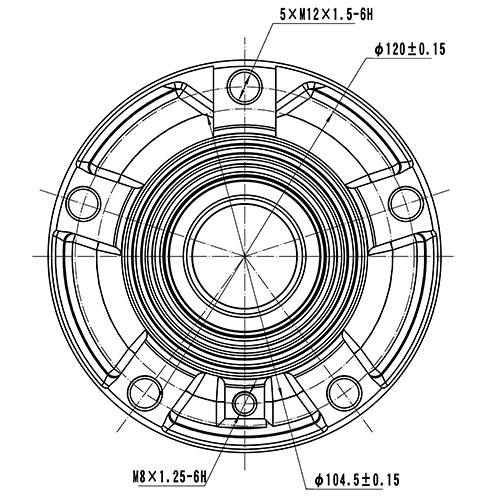 Z89182R — ZIKMAR — Wheel Hub