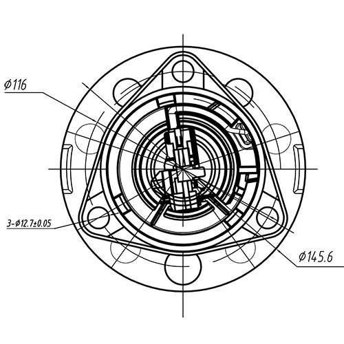 Z89191R — ZIKMAR — Wheel Hub