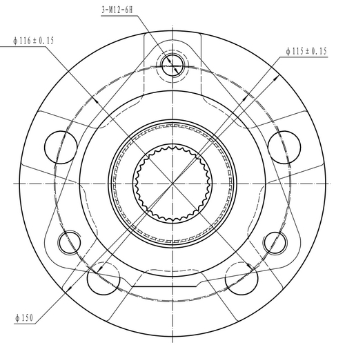 Z89197R — ZIKMAR — Wheel Hub