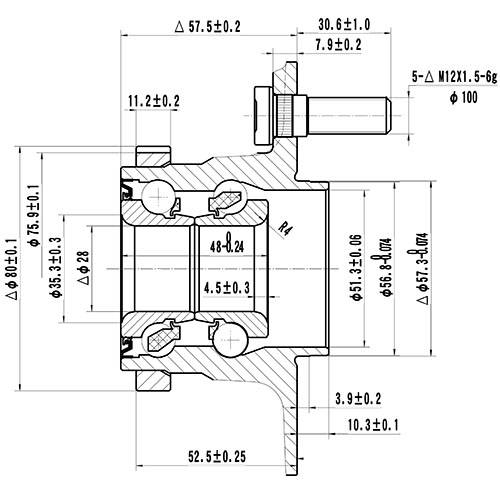 Z89205R — ZIKMAR — Wheel Hub