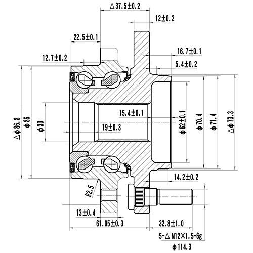 Z89207R — ZIKMAR — Wheel Hub