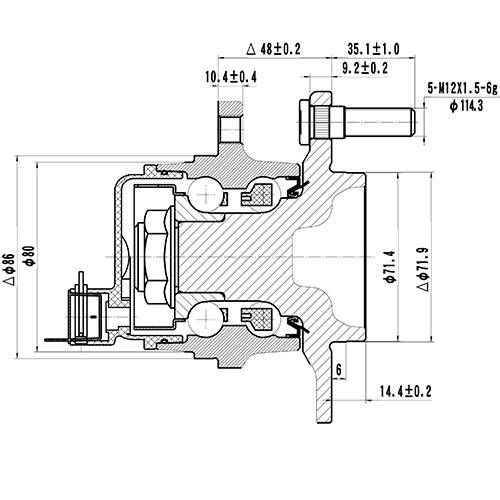 Z89209R — ZIKMAR — Wheel Hub