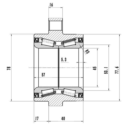 Z89235R — ZIKMAR — Wheel Hub