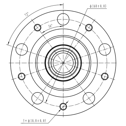 Z89236R — ZIKMAR — Wheel Hub