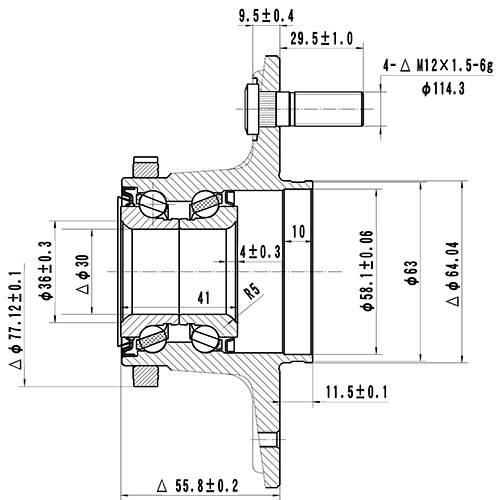 Z89237R — ZIKMAR — Wheel Hub