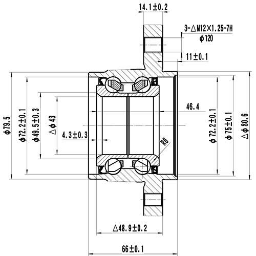 Z89245R — ZIKMAR — Wheel Hub