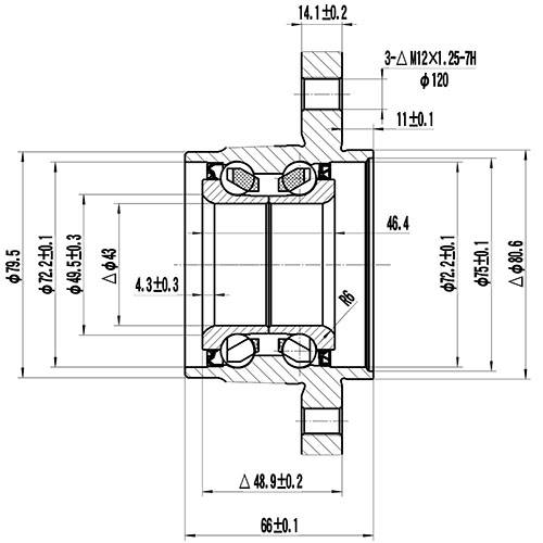 Z89246R — ZIKMAR — Wheel Hub