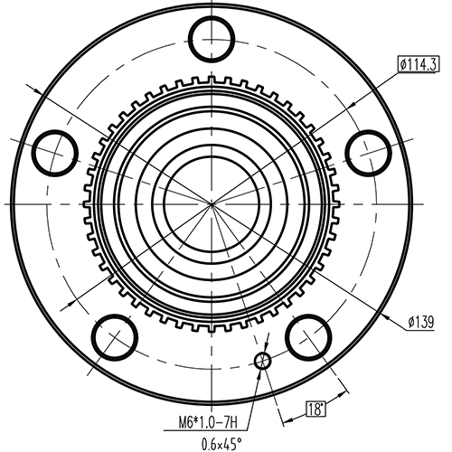 Z89260R — ZIKMAR — Wheel Hub