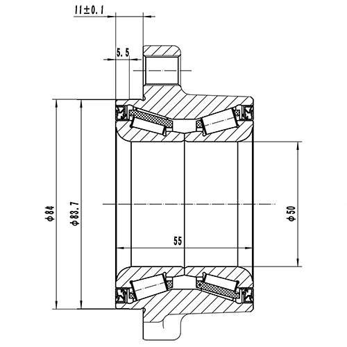 Z89261R — ZIKMAR — Wheel Hub