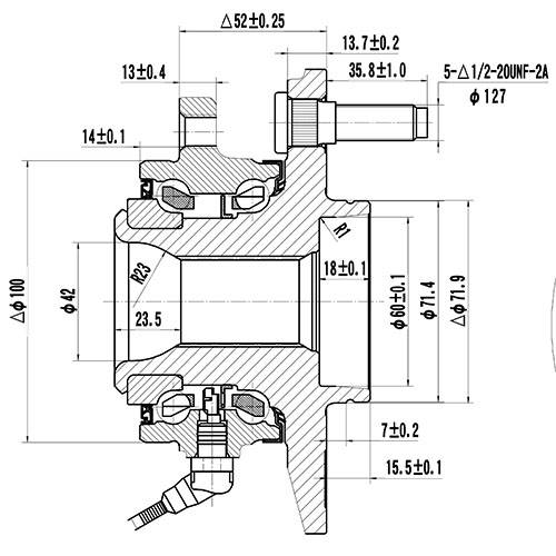 Z89262R — ZIKMAR — Wheel Hub