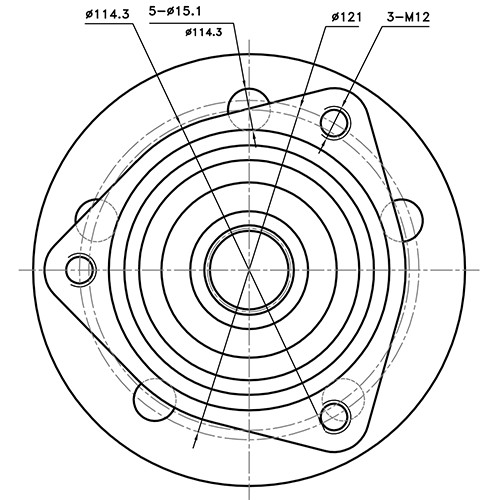 Z89264R — ZIKMAR — Wheel Hub