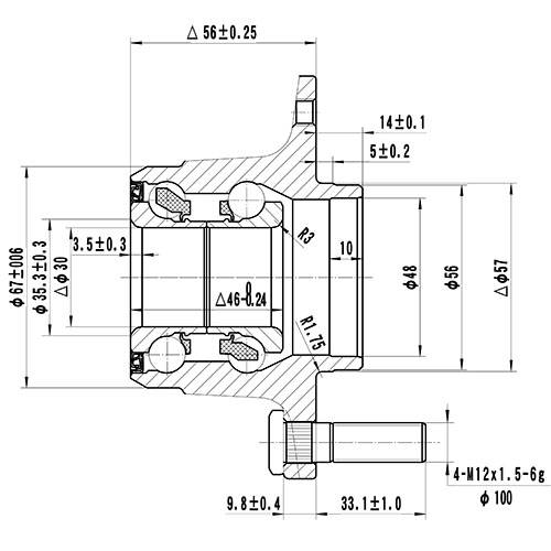 Z89266R — ZIKMAR — Wheel Hub