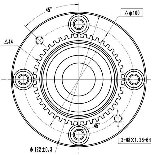 Z89273R — ZIKMAR — Wheel Hub