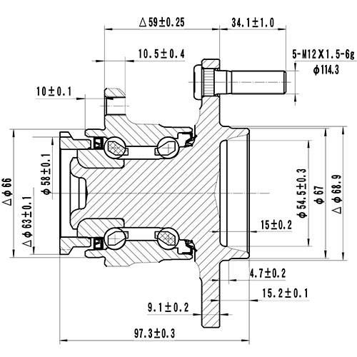 Z89278R — ZIKMAR — Wheel Hub